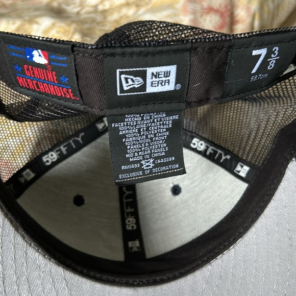 Atlanta Braves Custom fitted hat 7 3/8 - Picture 6 of 6